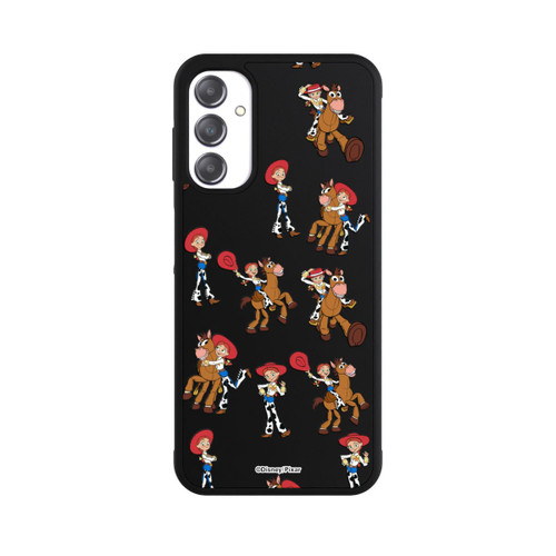 Samsung Galaxy A14 5G Base Case Toy Story 5 Jessie Cowboy Pattern Transparent