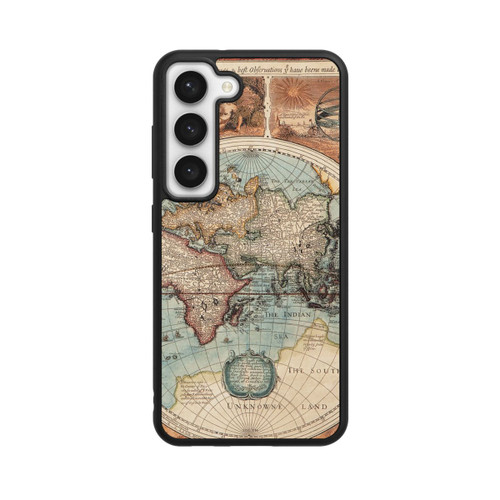 Samsung Galaxy S23 Base Case Vintage Weltkarte
