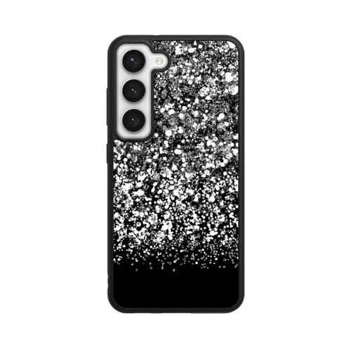 Samsung Galaxy S23 Base Case Schneefall Glitzerlook