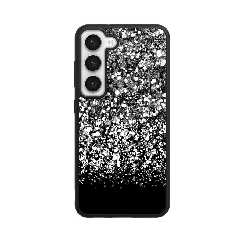 Galaxy S23 Base Case Schneefall Glitzerlook