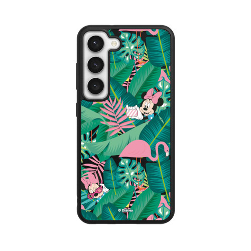 Samsung Galaxy S23 Base Case Minnie Summer Palmblätter ohne Hintergrund