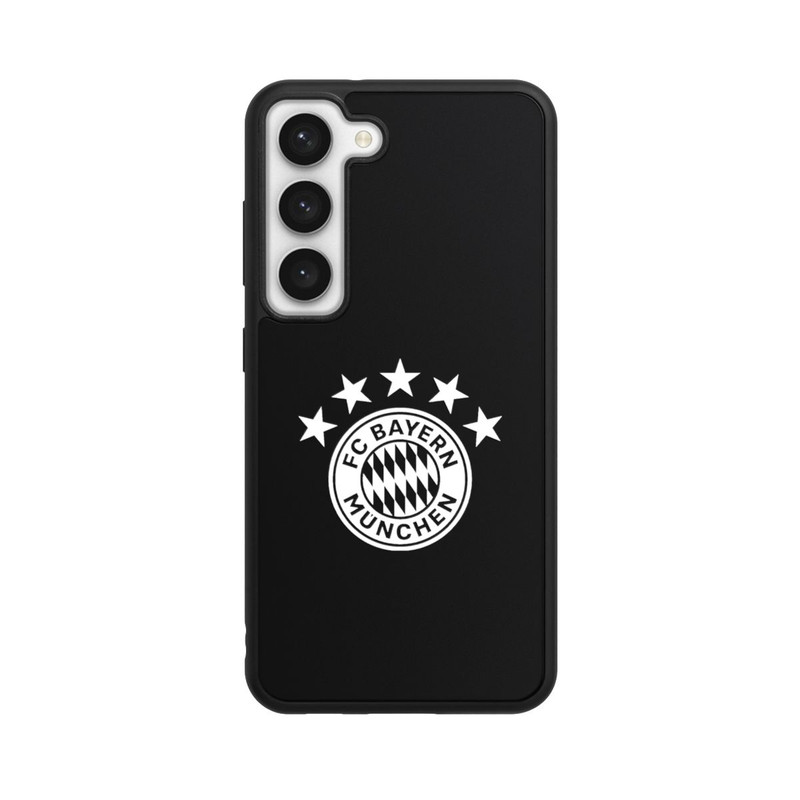Galaxy S23 Base Case FCB Logo einfarbig mit Sternen - ohne Hintergrund