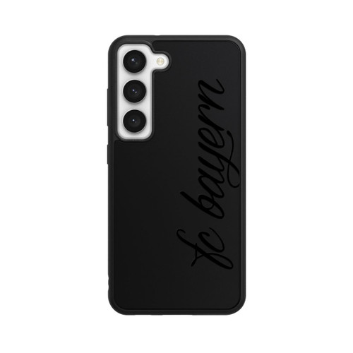 Samsung Galaxy S23 Base Case Schwarzes FCB Girlmotiv - ohne Hintergrund