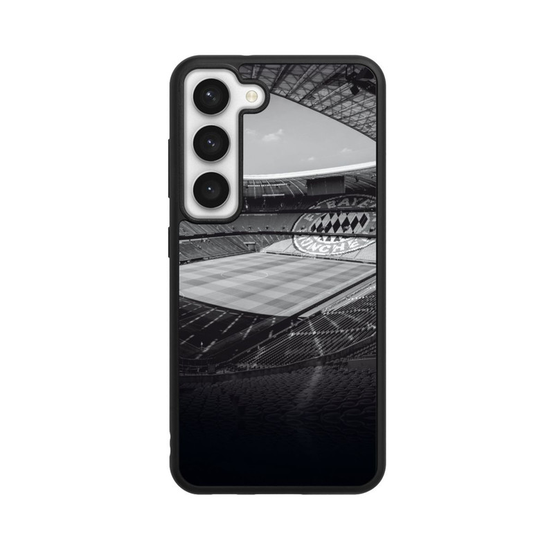Galaxy S23 Base Case Stadion FC Bayern - Black White