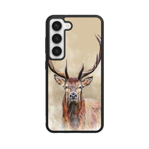 Samsung Galaxy S23 Base Case Gezeichneter Hirsch