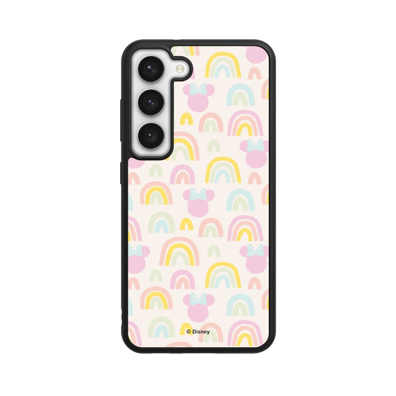 Galaxy S23 Base Case Minnie Regenbogen Muster