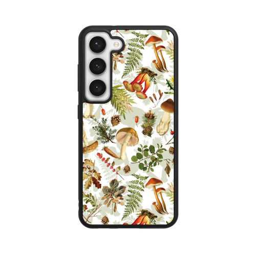 Samsung Galaxy S23 Base Case Pilzmuster Weiß