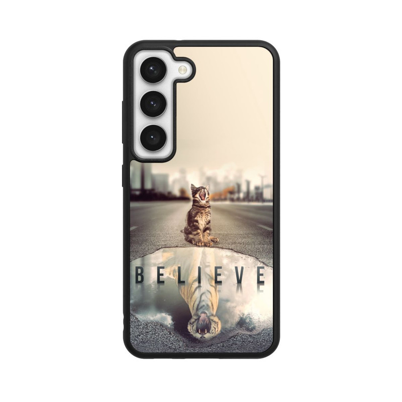 Galaxy S23 Base Case Believe Tiger