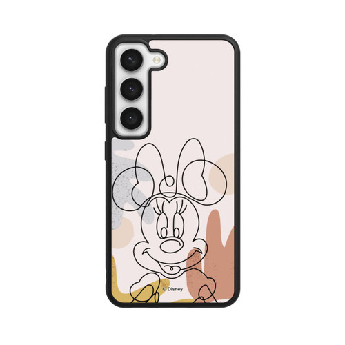 Samsung Galaxy S23 Base Case Minnie Abstract Lineart