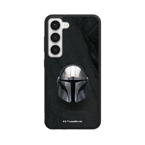 Samsung Galaxy S23 Base Case Schwarzer Mandalorianer Helm