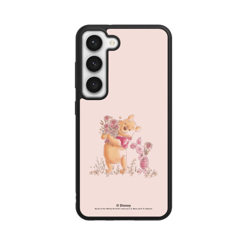 Samsung Galaxy S23 Base Case Winnie Puuh and Ferkel Blumen