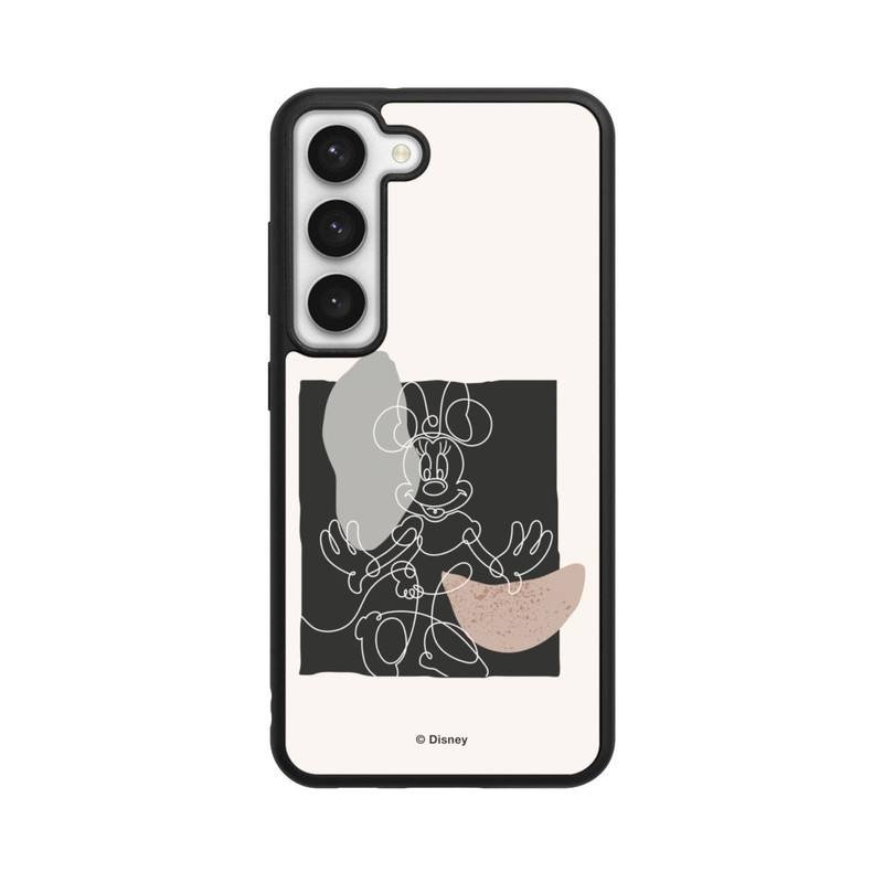 Galaxy S23 Base Case Minnie Abstrakte Formen 2