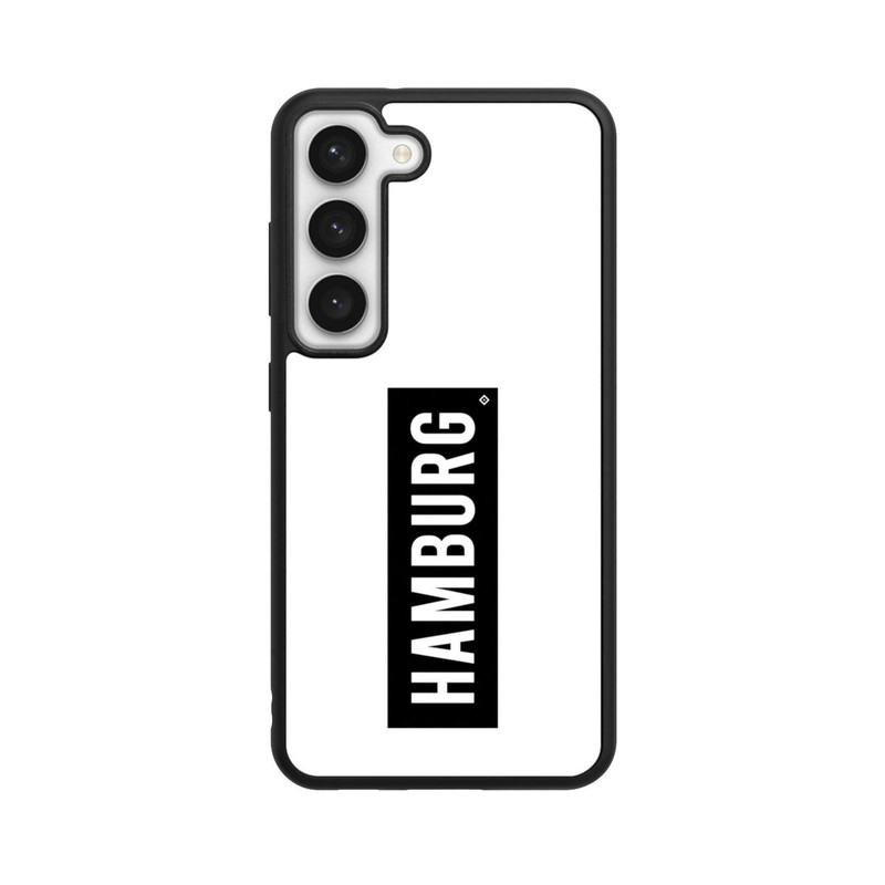 Galaxy S23 Base Case HSV Hamburg Schwarz Weiss