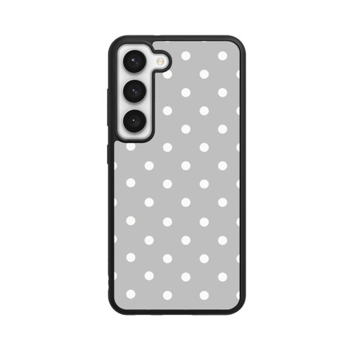 Samsung Galaxy S23 Base Case Polka Dots Grau
