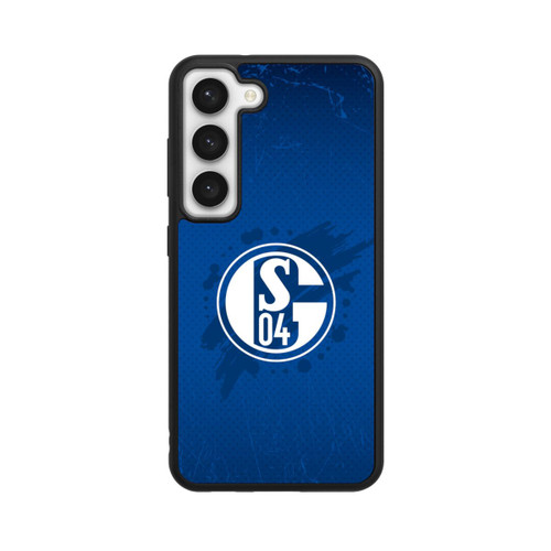 Samsung Galaxy S23 Base Case Schalke 04 Farbe Fleck Blau