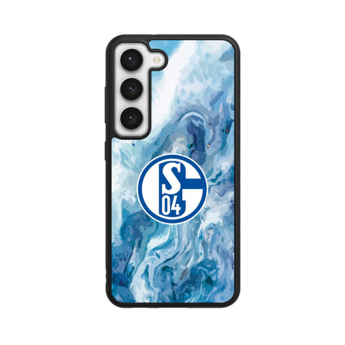 Samsung Galaxy S23 Base Case Schalke 04 Flüssig Blau