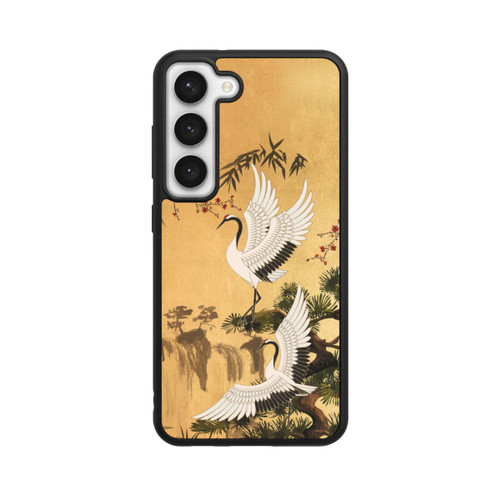 Samsung Galaxy S23 Base Case Kraniche Gold Japan 2