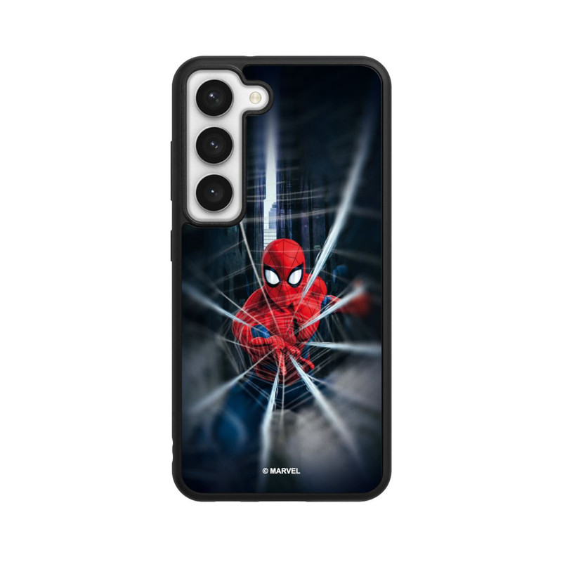 Galaxy S23 Base Case Spider-Man Webs In Action