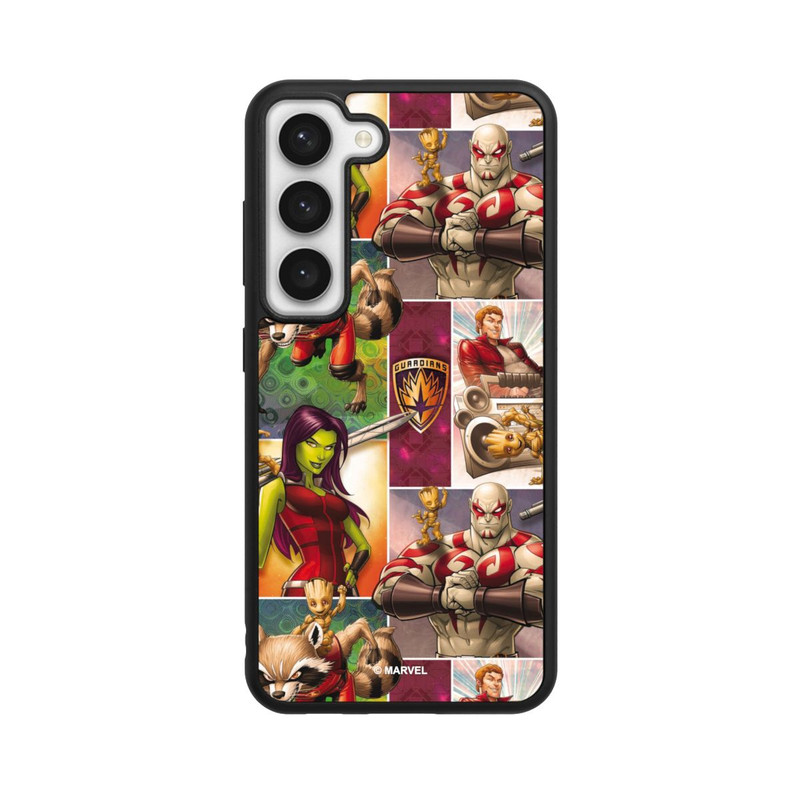 Galaxy S23 Base Case Guardians of the Galaxy Comic Book Pattern
