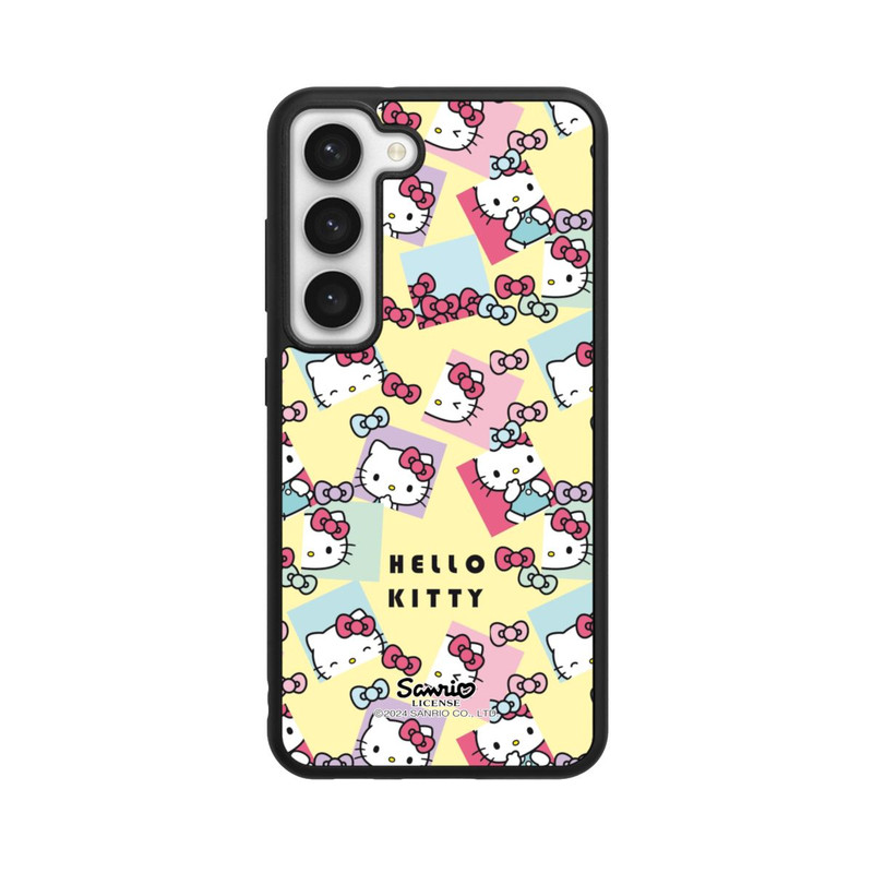 Galaxy S23 Base Case Hello Kitty Pastellmuster