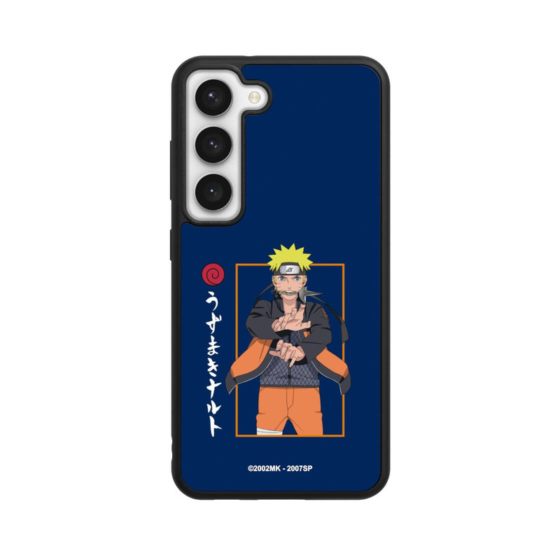 Galaxy S23 Base Case Naruto Kampfposition Blau