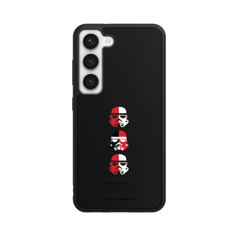 Galaxy S23 Base Case Storm Trooper Happy Face