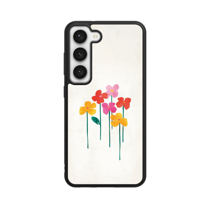 Galaxy S23 Base Case Kleine glückliche Blumen