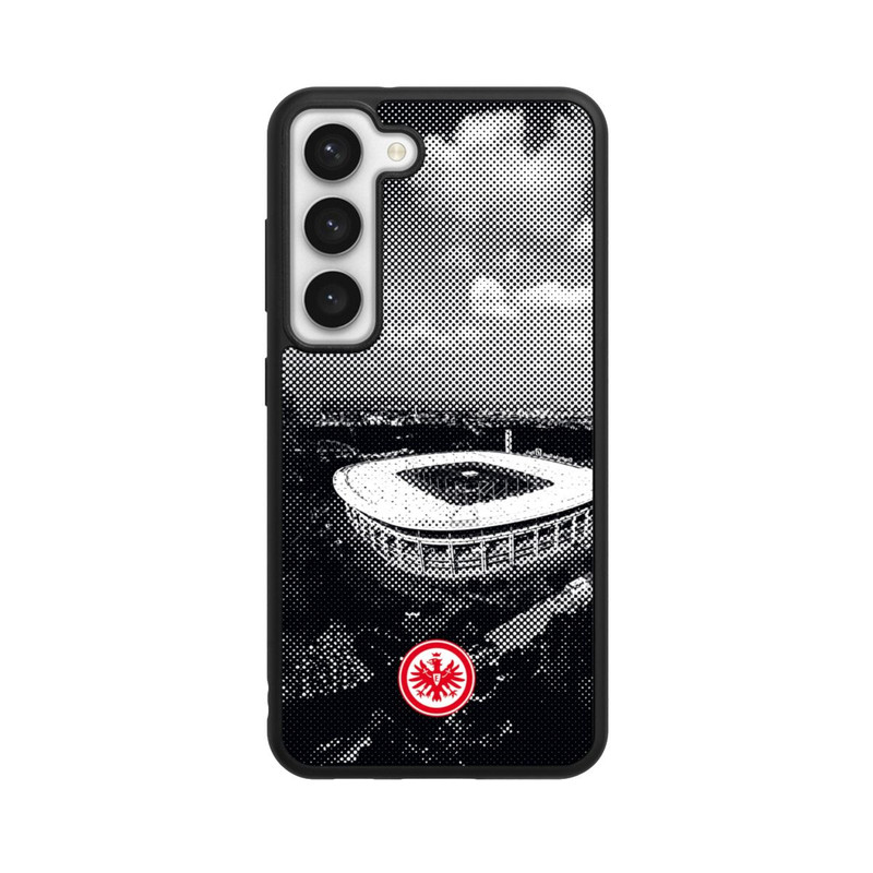 Galaxy S23 Base Case SGE Stadion Schwarz Weiß