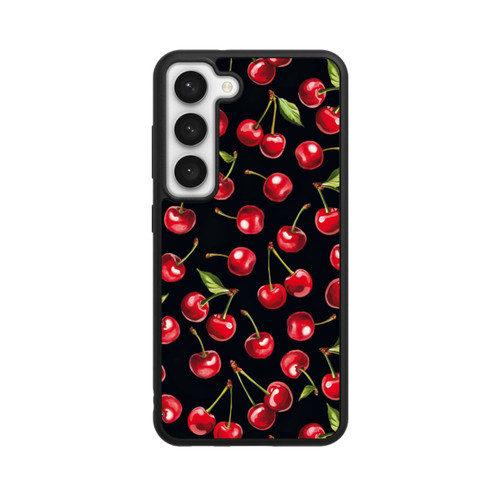 Samsung Galaxy S23 Base Case Kirschmuster Schwarz mit KI