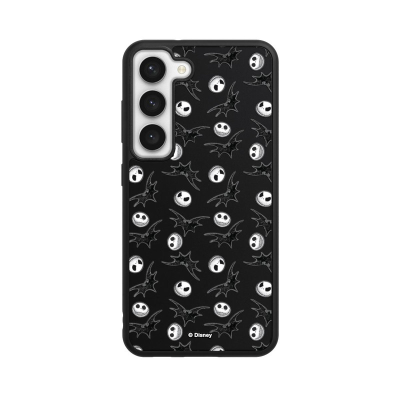 Galaxy S23 Base Case Nightmare Before Christmas Pattern Transparent