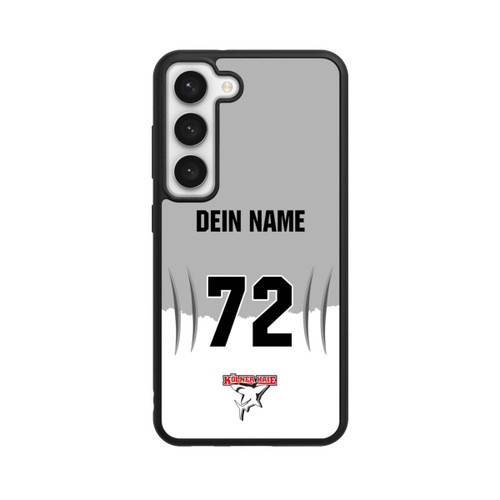 Samsung Galaxy S23 Base Case Kölner Haie Trikotmotiv Personalisierbar