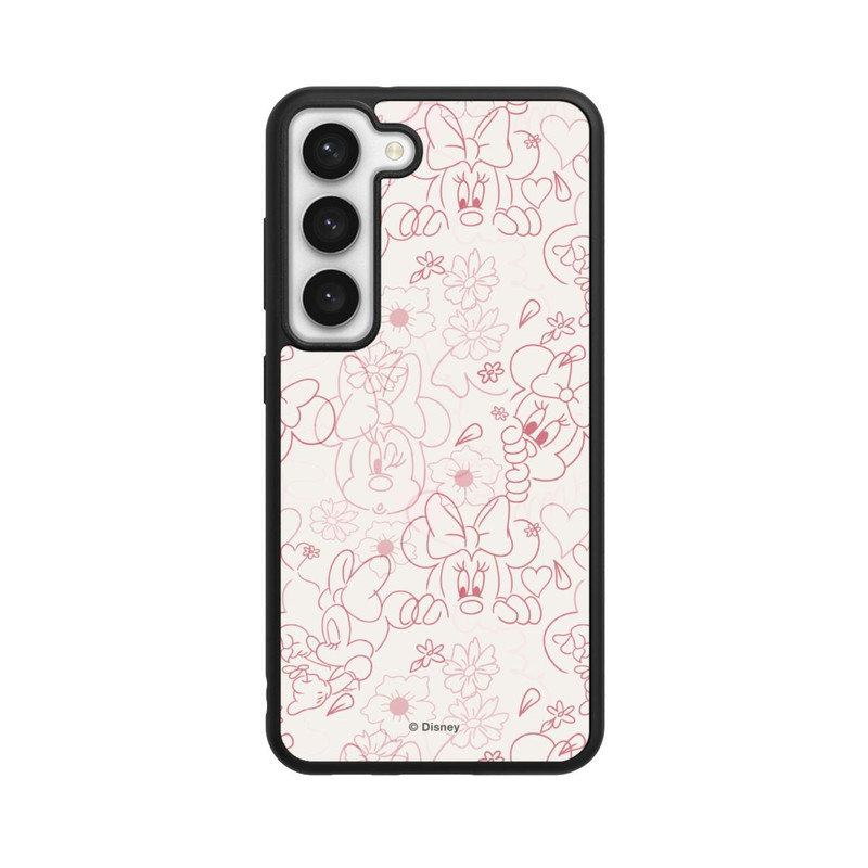 Galaxy S23 Base Case Minnie Spring Pattern