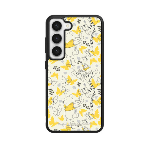Samsung Galaxy S23 Base Case Winnie Puuh Butterfly Pattern