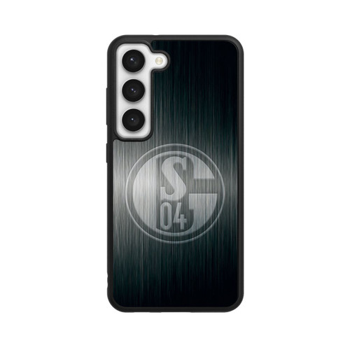 Samsung Galaxy S23 Base Case Schalke 04 Metall Look