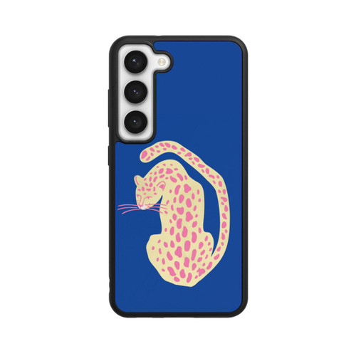 Samsung Galaxy S23 Base Case Blue Pink Cat