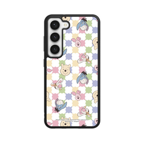 Samsung Galaxy S23 Base Case Winnie Puuh und Freunde farbenfrohes Muster