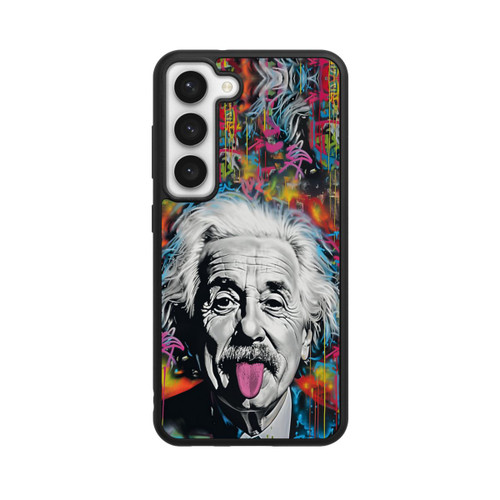 Samsung Galaxy S23 Base Case Physiker Bunte Zunge Raus