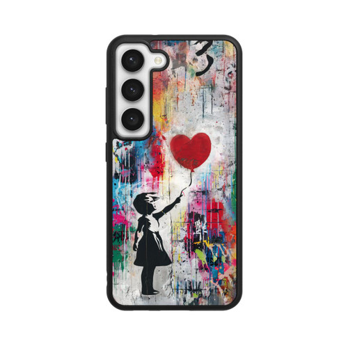 Samsung Galaxy S23 Base Case Balloon Girl Colorful