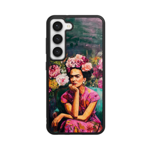 Samsung Galaxy S23 Base Case Mexikanische Ikone Poetin der Farben