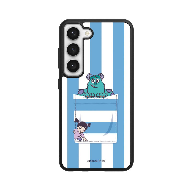 Galaxy S23 Base Case Monster AG Striped Pattern