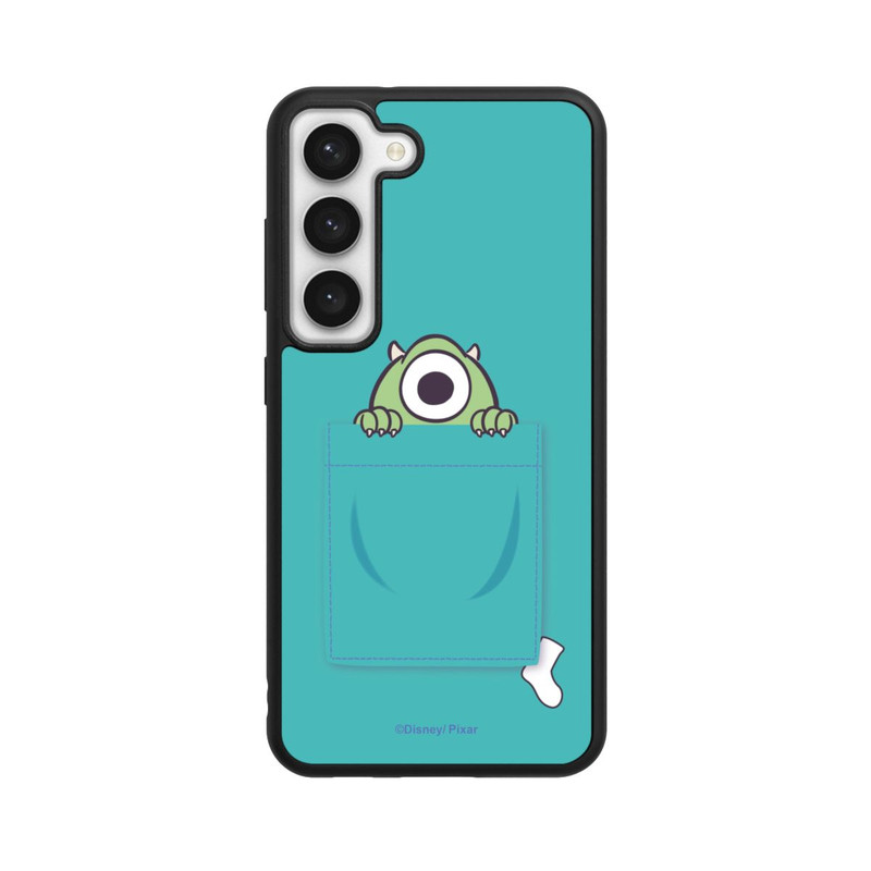 Galaxy S23 Base Case Monster AG P Green Background