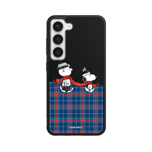 Samsung Galaxy S23 Base Case Peanuts Weihnachtspulli Transparent