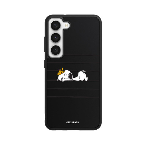 Samsung Galaxy S23 Base Case Snoopy Woodstock Streifen Peanuts Transparent
