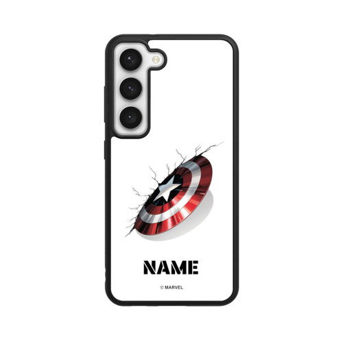 Samsung Galaxy S23 Base Case Captain America Shield Personalisierbar