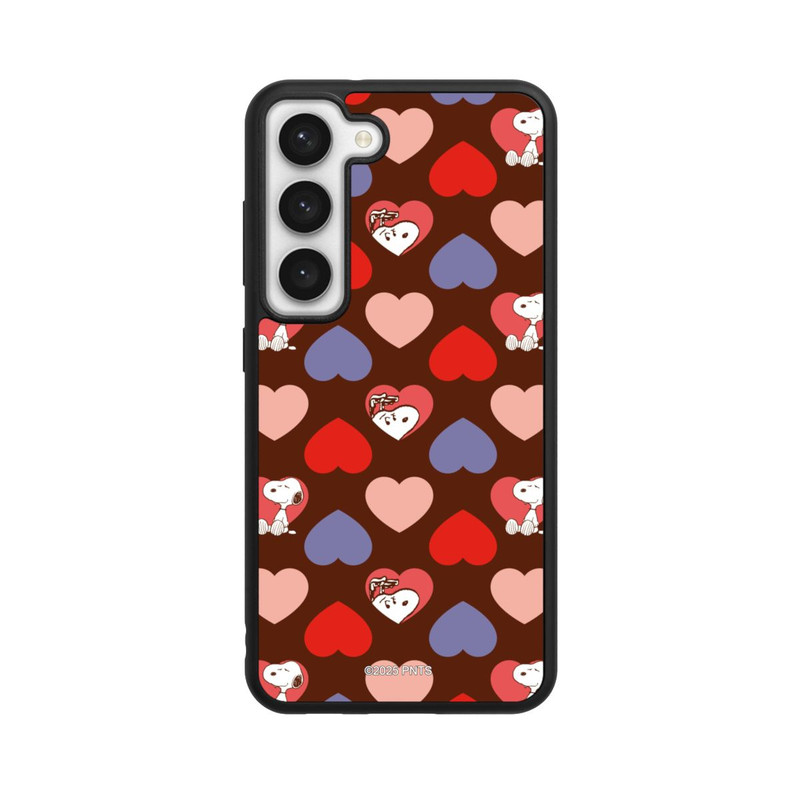 Galaxy S23 Base Case Peanuts Hearts
