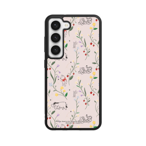 Samsung Galaxy S23 Base Case Winnie the Pooh Friends and Flowers