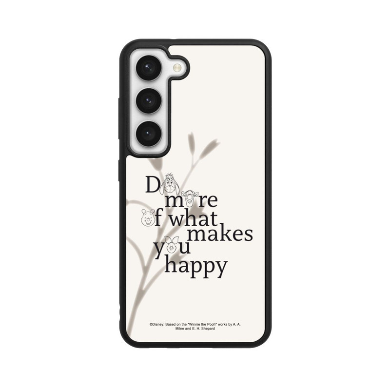 Galaxy S23 Base Case Do More of What Makes You Happy Winnie Puuh