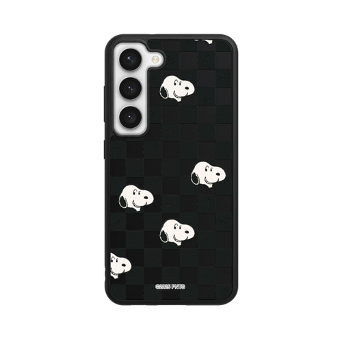 Samsung Galaxy S23 Base Case Snoopy Checked Pattern