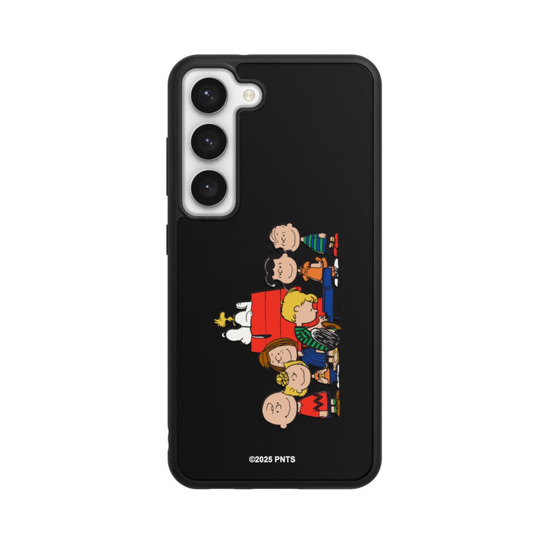 Galaxy S23 Base Case Snoopy and Friends Transparent