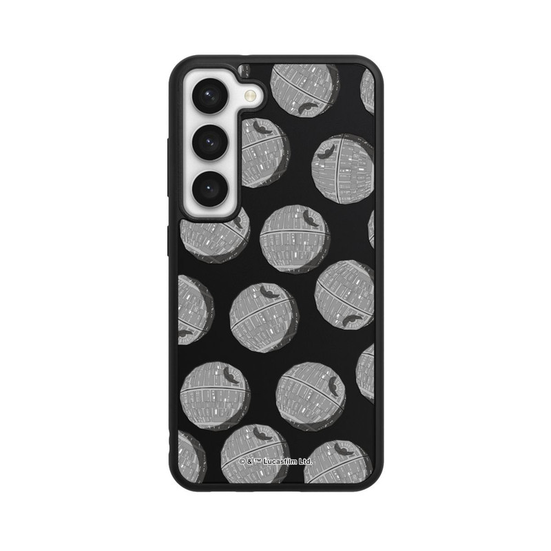 Galaxy S23 Base Case death-star-pattern-transparent